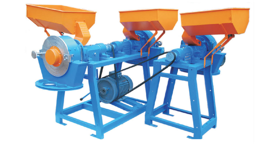 Triple Head Pulverizer